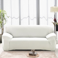 Elastic Sofa Cover U Shape Sofa Cover L Shaped Stretch 1 2 3 4 Seater Dog Pet Solid Color Corner Sofa Covers For Living Room Set