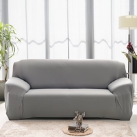 Elastic Sofa Cover U Shape Sofa Cover L Shaped Stretch 1 2 3 4 Seater Dog Pet Solid Color Corner Sofa Covers For Living Room Set