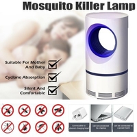Electric Mosquito Killer Lamp Fly Catcher Effective Mosquito Killer LED Light Mosquitos Trap Inset Control Lamp Hot - 5W White