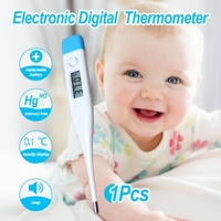 Electronic Digital LCD Medical Thermometer Axilla and Oral Cavity Temperature Measuring for Children Adults