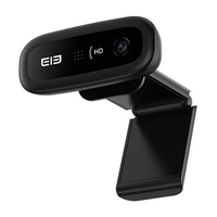 Elephone Ecam X 1080P HD Webcam 5.0 MegaPixels Auto Focus Built-in Microphone for PC Laptop Tablet