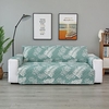 Embossing Process Modern Couch Cover Sofa Towel Leaves Print Removable Armrest Slipcovers Pet Dog Kids Mat Furniture Protector