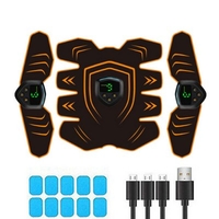 EMS Trainer ABS Stimulator Smart Fitness Abdominal Buttocks Muscle Stimulator Body Shaping Slimming Massager