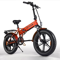 ENGWE 20 inch Fat Tire Electric Bicycle Mountain Beach Snow Bikes for Adults Electric 7 Speed Gear E-Bike with Removable 48V12.5A Battery