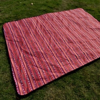 Ethnic Style Outdoor Waterproof Lawn Pad Picnic Mat Moisture-proof Mat Picnic Beach Sleeping Floor Pad