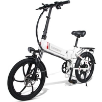 EU Free Shiping Samebike 20 Inch Folding Electric Bike 48V 10AH 350W Motor Mountain E-Bike 20LVXD30 Powerful Energy