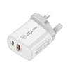 EU/US Plug PD USB Charger 18W 3A Quik Charge 3.0 Mobile Phone Charger For iPhone iPhone 12 11 Pro XR Xs Samsung Xiaomi Fast Wall Chargers