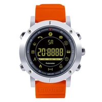 EX19 1.21 inch Large Screen Full Metal Case Smart Watch Long Standby Time Phone Information Reminder Outdoor Sports Tracker Smartwatch