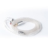 KBEAR 8 Core Silver Plated Cable With MMCX/2PIN/QDC Pins Use For ZS10 PRO ZSN PRO AS16 ZSN AS10 AS12