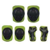 Kids 6pcs Protective Gear Knee Elbow Pads Set Wrist Guards Children Protection Pads for Skateboard Inline Roller Scooter Biking Skating Riding