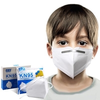 Kids Mask 4 Layer Dustproof Anti-fog Children Masks Respirator 10pcs