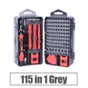 KINDLOV 115 In 1 Screwdriver Set Magnetic Torx Phillips Screwdriver Bit Precision Screw Driver Repair Mobile Phone PC Hand Tools