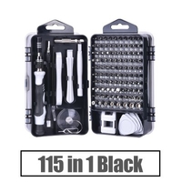 KINDLOV 115 In 1 Screwdriver Set Magnetic Torx Phillips Screwdriver Bit Precision Screw Driver Repair Mobile Phone PC Hand Tools