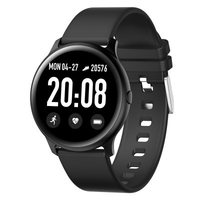 KING-WEAR KW19 Smart Watch Heart Rate Blood Pressure Monitor Weather Push Music Camera Control Brightness Adjustment Fitness Health Smartwatch