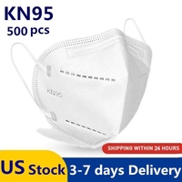 KN95 N95 Mask Dust Virus Protection Respirator with Melt-blown Filter Adults Masks