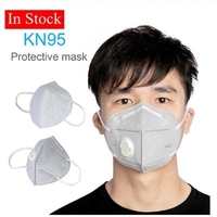 KN95 PM2.5 Mask With Breathing Raft Mask Dust Mask 3 Iayers
