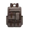 Men Backpack Retro Canvas Shoulder Bag Outdoor Travel Bag Waterproof