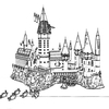 N STOCK 71043 Magic School Castle Movie Model 6742Pcs Building Block Bricks Toys 16060 Gift For Children