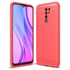 Naxtop Full Protective Phone Case Carbon Fiber Brushed Soft Bumper Back Cover for Xiaomi Redmi 9 / Redmi 9A / Redmi 9C / Redmi 10X 4G / Redmi 10X 5G / Redmi 10X Pro 5G