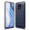Naxtop Full Protective Phone Case Carbon Fiber Brushed Soft Bumper Back Cover for Xiaomi Redmi 9 / Redmi 9A / Redmi 9C / Redmi 10X 4G / Redmi 10X 5G / Redmi 10X Pro 5G
