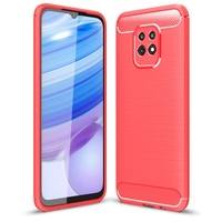 Naxtop Full Protective Phone Case Carbon Fiber Brushed Soft Bumper Back Cover for Xiaomi Redmi 9 / Redmi 9A / Redmi 9C / Redmi 10X 4G / Redmi 10X 5G / Redmi 10X Pro 5G