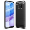 Naxtop Full Protective Phone Case Carbon Fiber Brushed Soft Bumper Back Cover for Xiaomi Redmi 9 / Redmi 9A / Redmi 9C / Redmi 10X 4G / Redmi 10X 5G / Redmi 10X Pro 5G