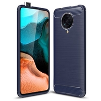 Naxtop Full Protective Phone Case Carbon Fiber Brushed Soft Bumper Back Cover for Xiaomi Redmi K30 Pro / Redmi K30 Pro Zoom / Redmi K30i 5G / Redmi K30 5G Racing / Redmi K30 5G Speed Edition