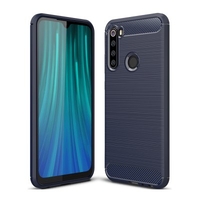 Naxtop Full Protective Phone Case Carbon Fiber Brushed Soft Bumper Back Cover for Xiaomi Redmi Note 8 Pro / Note 8 / Note 9 / Note 9 Pro / Note 9 Pro Max / Note 9S