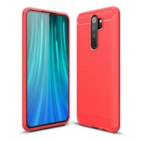 Naxtop Full Protective Phone Case Carbon Fiber Brushed Soft Bumper Back Cover for Xiaomi Redmi Note 8 Pro / Note 8 / Note 9 / Note 9 Pro / Note 9 Pro Max / Note 9S