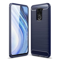 Naxtop Full Protective Phone Case Carbon Fiber Brushed Soft Bumper Back Cover for Xiaomi Redmi Note 8 Pro / Note 8 / Note 9 / Note 9 Pro / Note 9 Pro Max / Note 9S