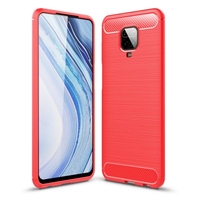 Naxtop Full Protective Phone Case Carbon Fiber Brushed Soft Bumper Back Cover for Xiaomi Redmi Note 8 Pro / Note 8 / Note 9 / Note 9 Pro / Note 9 Pro Max / Note 9S