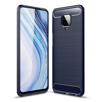 Naxtop Full Protective Phone Case Carbon Fiber Brushed Soft Bumper Back Cover for Xiaomi Redmi Note 8 Pro / Note 8 / Note 9 / Note 9 Pro / Note 9 Pro Max / Note 9S