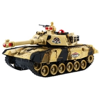 Nearly Half A Meter Large 44CM Remote Control Battle Tank Charging Off-road Crawler Can Transmit Remote Control Car Boy Toy