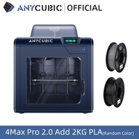 New 3D Printer ANYCUBIC 4Max Pro 2.0 DIY FDM 3D Printer with Large Build Volume Impresora 3D Printing
