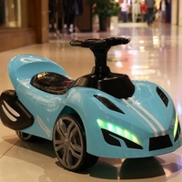 New Children Car Scooter Baby Four Wheel Ride on Toys Car Electric Car for Kids Baby Walker with Light Music 1-3years Old