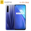 New EU Version OPPO Realme 6 6.5inch Fullscreen 4300mAh 64MP AI Quad Camera Mobile Phone