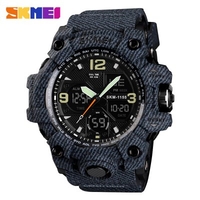 New Fashion men sports watches LED bright Watches quartz wristwatches Digital Clock Military Camouflage Waterproof Watch