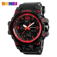 New Fashion men sports watches LED bright Watches quartz wristwatches Digital Clock Military Camouflage Waterproof Watch