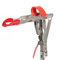 New Foldable Automatic Double Spring Angle Fishing Pole Tackle Bracket Anti-Rust Steel Fishing Bracket Rod Holder Fish Tackle