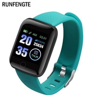 New Good-Value 116 Plus Smart Watch Wristband Sports Fitness Blood Pressure Heart Rate Call Message Reminder Pedometer D13 Smart Watch