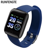 New Good-Value 116 Plus Smart Watch Wristband Sports Fitness Blood Pressure Heart Rate Call Message Reminder Pedometer D13 Smart Watch