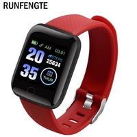 New Good-Value 116 Plus Smart Watch Wristband Sports Fitness Blood Pressure Heart Rate Call Message Reminder Pedometer D13 Smart Watch