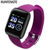 New Good-Value 116 Plus Smart Watch Wristband Sports Fitness Blood Pressure Heart Rate Call Message Reminder Pedometer D13 Smart Watch