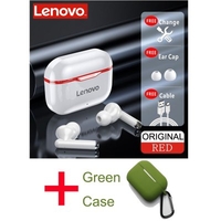 NEW Original Lenovo LP1 TWS Wireless Earphone Bluetooth 5.0 Dual Stereo Noise Reduction Bass Touch Control Long Standby 300mAH