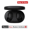 New Original Xiaomi Redmi Airdots S Noise reduction Bluetooth Earphone Stereo bass 5.0 With Mic Handsfree Earbuds AI Control - Black China