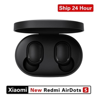 New Original Xiaomi Redmi Airdots S Noise reduction Bluetooth Earphone Stereo bass 5.0 With Mic Handsfree Earbuds AI Control