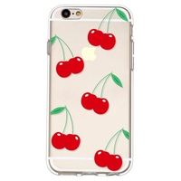 New Phone Cover Pattern Summer Fruit Cherries Suitable for iPhone