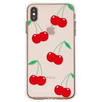 New Phone Cover Pattern Summer Fruit Cherries Suitable for iPhone