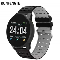 New Smart Watch 1.3inch Screen Color Screen Waterproof Screen Touch Bluetooth Fatigue Heart Rate Monitor Oximeter Steps Distance Calories Sports