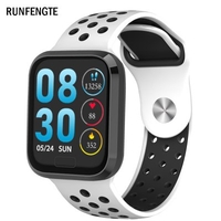 New Smart Watch 1.3inch Screen IP67 Waterproof Bluetooth Heart Rate Monitor Oximeter Steps Distance Calories Sports Dynamic Water Droplets